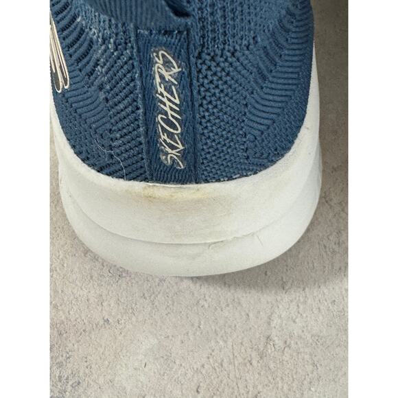 Skechers Womens Ultra Flex 3.0 149854 Blue Running Shoes Sneakers Size 8 - Picture 6 of 10